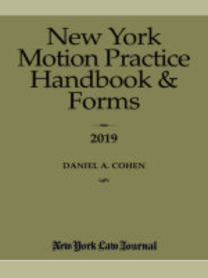 cover image of New York Motion Practice Handbook & Forms
